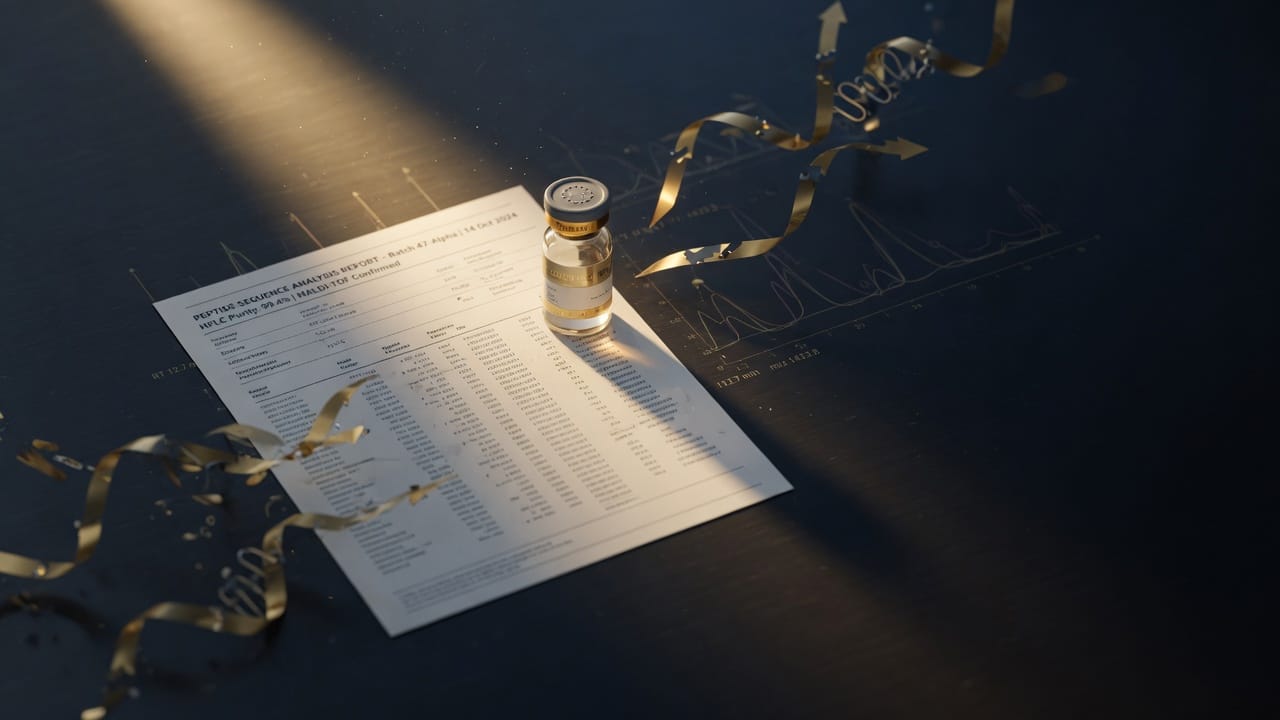 Come leggere un Certificato di Analisi (COA) per peptidi: guida per i ricercatori